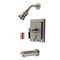 Kingston Brass KB86580CKL Single-Handle Tub and Shower Faucet, Brushed Nickel KB86580CKL - alternate 1